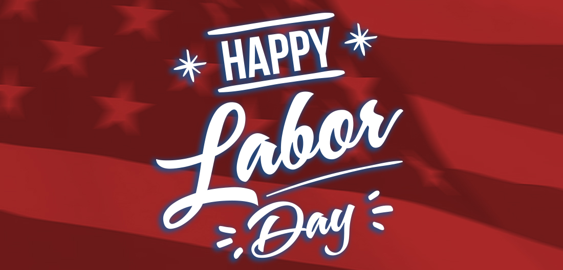 Happy Labor Day sign